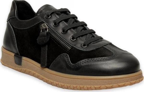 Mammamia D24Ka-3320 Günlük Sneakers Siyah Kadın Spor Ayakkabı - Image 1