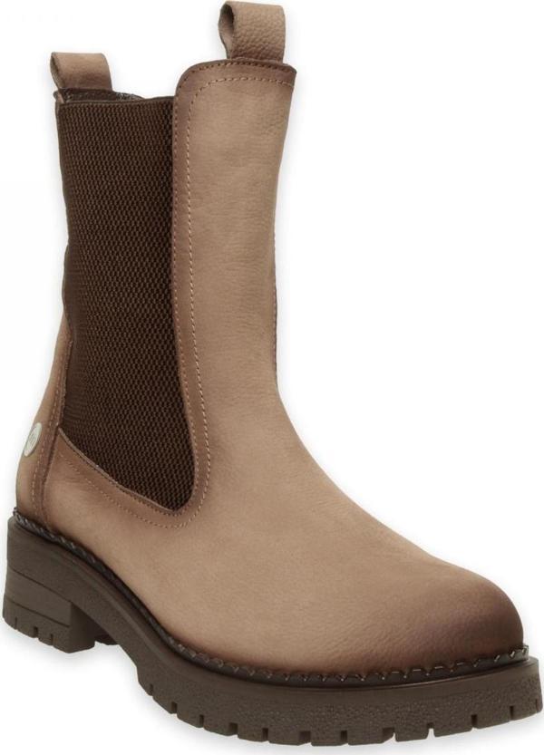 Mammamia D24Kb-1535Z Günlük Bej Kadın Bot - Image 1