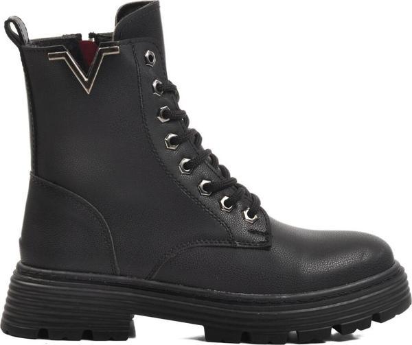 Siyah İçi Kürklü Kadın Bot FO222 G - Image 1