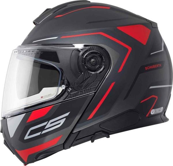 Schubert C5 Omega Antrasit Çene Açılır Motosiklet Kask - Image 1