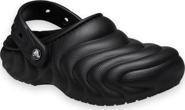 Crocs 210059G Classic Lined Overpuff Clog Siyah Unisex Terlik - Image 1