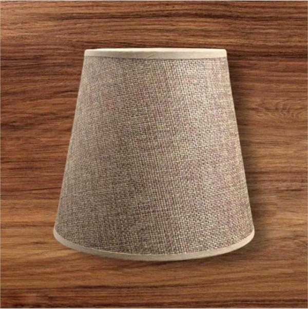 Dede Avize Yedek Parça Kol Şapkası Kahve Rengi 14x13 cm - Image 1