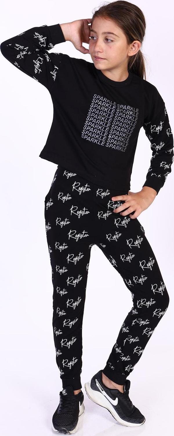 Toontoy Kız Çocuk Reflektör Baskılı Eşofman Takımı - Image 1