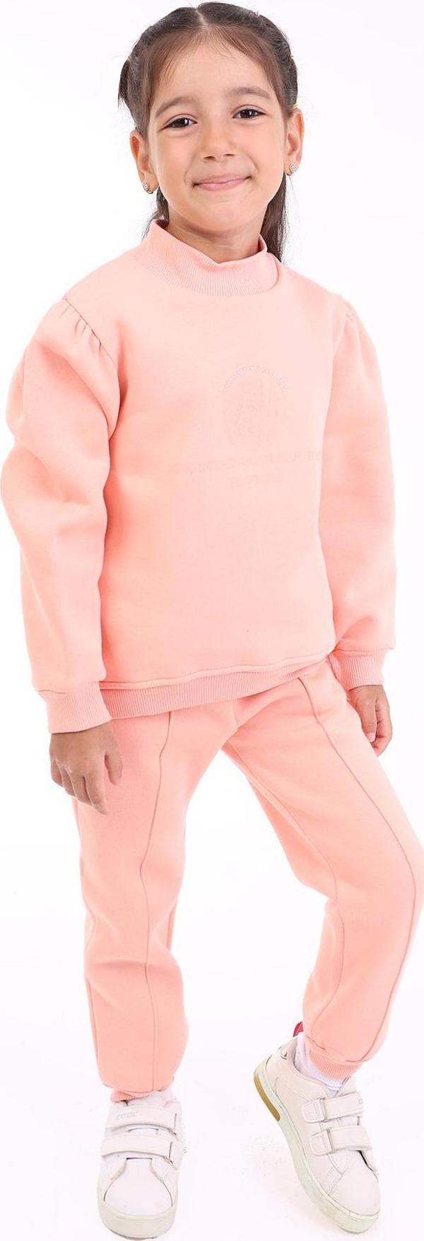 Toontoy Kız Çocuk Baskılı Eşofman Takım - Image 1
