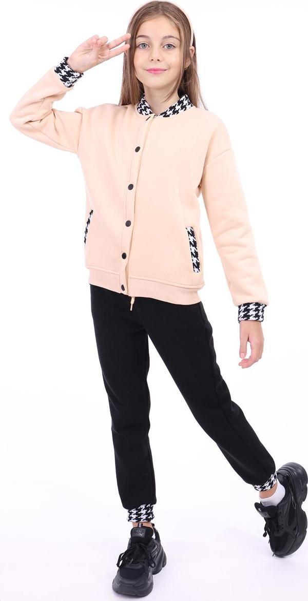 Toontoy Kız Çocuk Kolej Eşofman Takım - Image 1