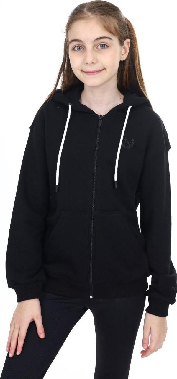 Toontoy Kız Çocuk Baskılı Hırka - Image 1