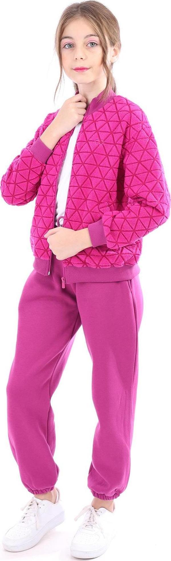 Toontoy Kız Çocuk Nakışlı Hırka - Image 1