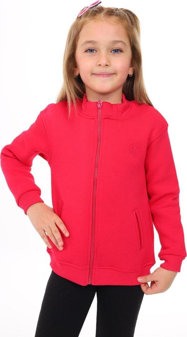 Toontoy Kız Çocuk Nakışlı Hırka - Image 1