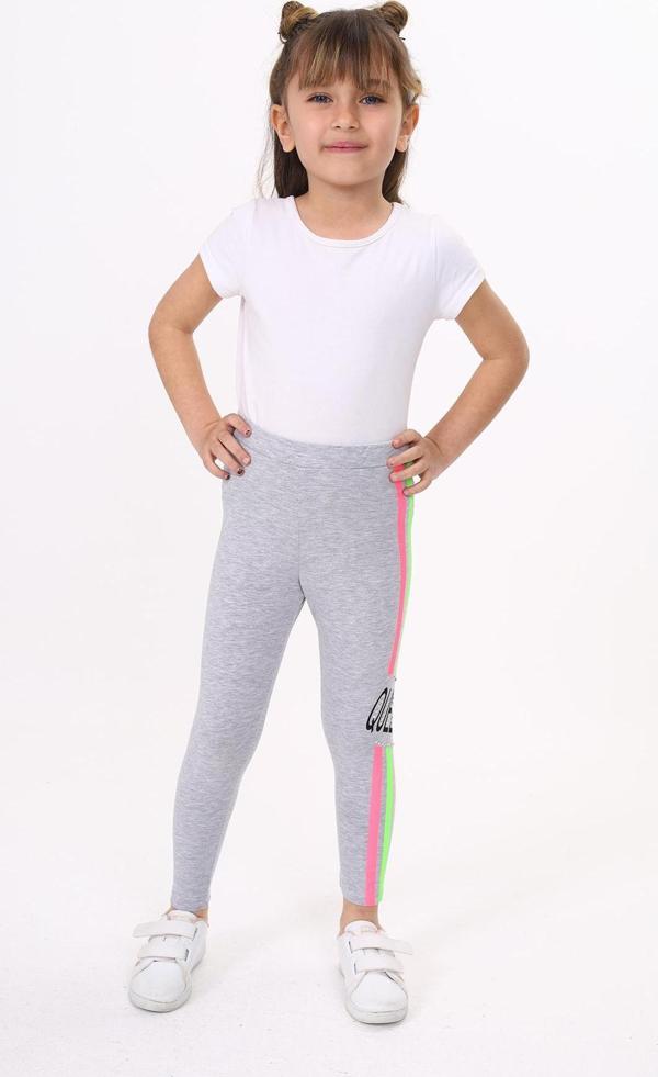 Toontoy Kız Çocuk Baskılı Tayt - Image 1