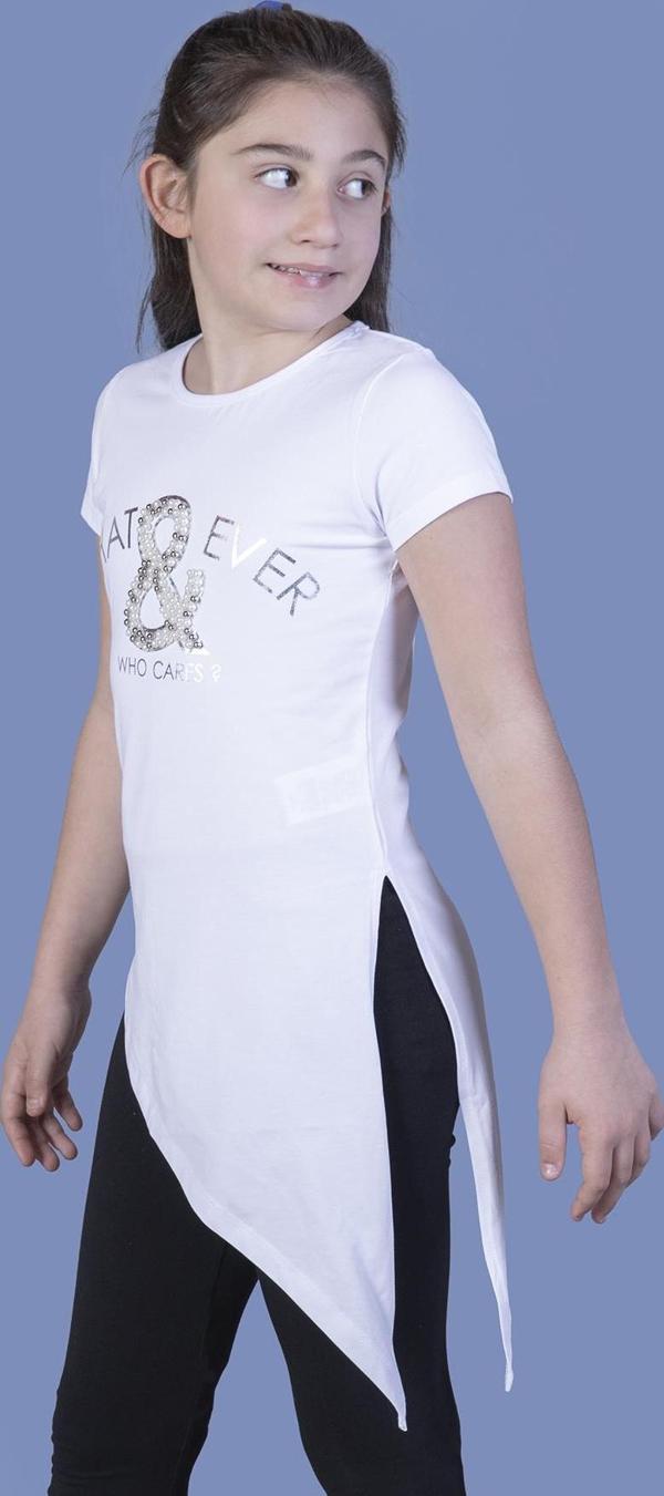 Toontoy Kız Çocuk T-Shirt What Baskı  - Image 1