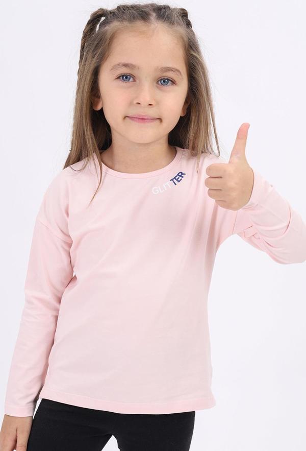 Toontoy Kız Çocuk Baskılı Tişört - Image 1