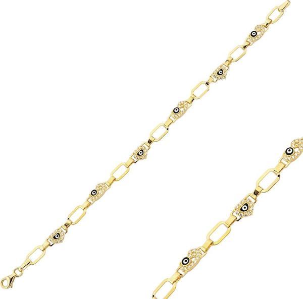 Altın Pres Nazar Bileklik 4,01 Gram - Image 1