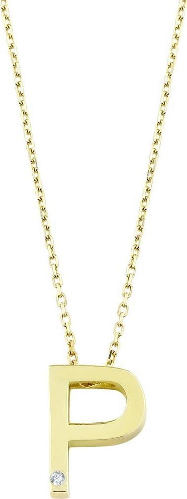 Altın P Harf Kolye 2,02 Gram - Image 1