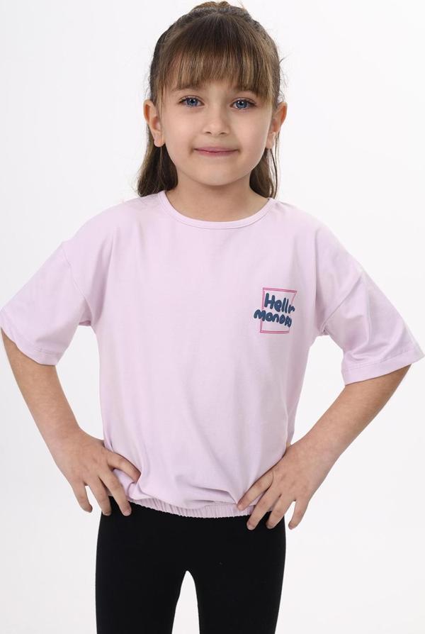 Toontoy Kız Çocuk Baskılı Tişört - Image 1