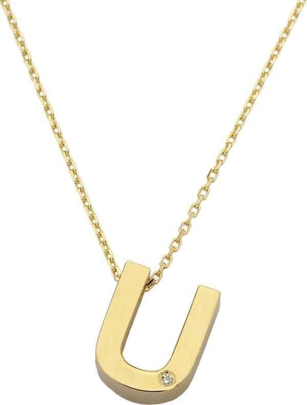 Altın U Harf Kolye 2,38 Gram - Image 1