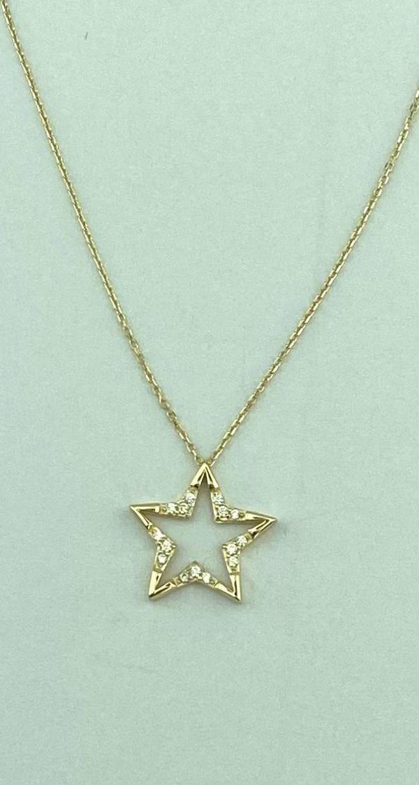 Altın Yıldız Kolye 1,66 Gram - Image 1