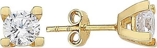 Altın Tektaş Küpe 1,63 Gram - Image 1