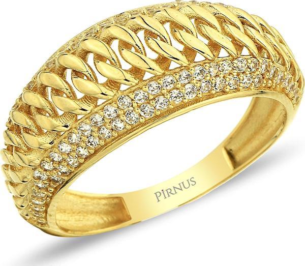 Altın Taşlı Yüzük 3,07 Gram - Image 1