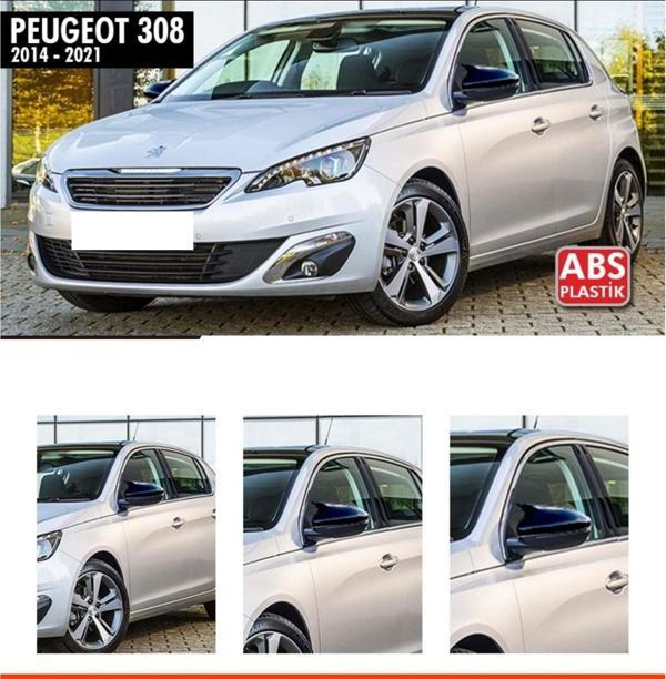 308 Batman Ayna Kapağı Piano Black / 2014 - 2021 - Image 1