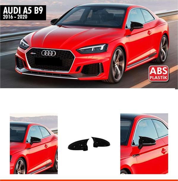 A5 B9 Batman Ayna Kapağı Piano Black / 2016-2020 - Image 1