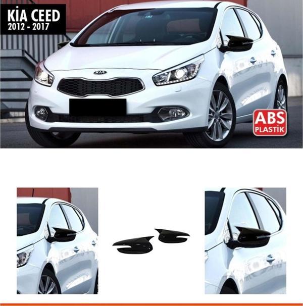 Ceed Batman Ayna Kapağı Piano Black / 2012 - 2017 - Image 1