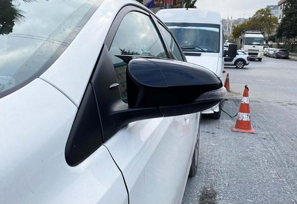 Corolla Batman Ayna Kapağı Piano Black / 2013-2018 - Image 1
