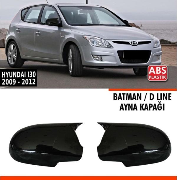 i30 Batman Ayna Kapağı Piano Black / 2009-2012 (Sinyalsiz) - Image 1