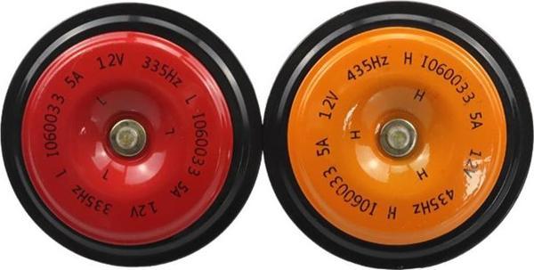 Dı dıt korna ince-kalın fişli 12v set / SSKO66 - Image 1