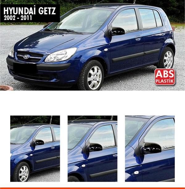 Getz Batman Ayna Kapağı Piano Black / 2002-2011 - Image 1