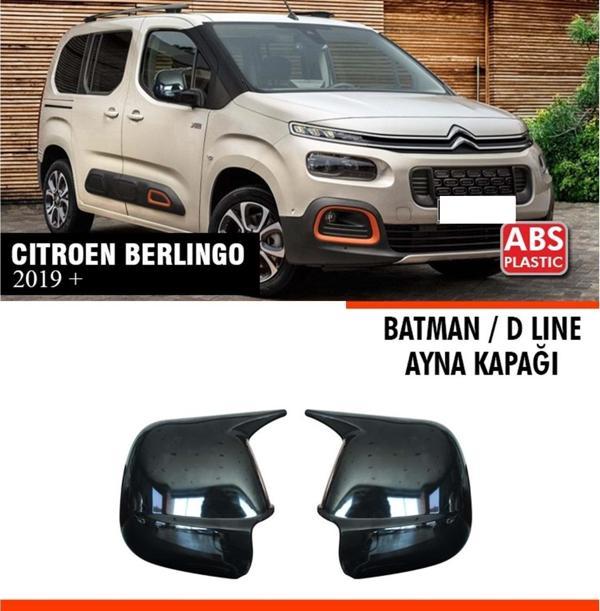 Berlingo Batman Ayna Kapağı Piano Black / 2019 Sonrası - Image 1