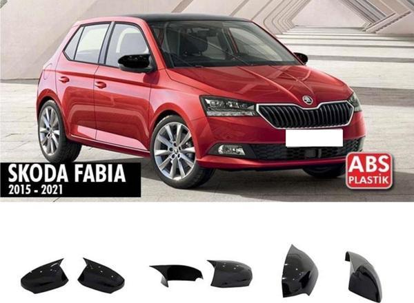 Fabia Mk3 Batman Ayna Kapağı Piano Black / 2015-2021 (Sinyalli) - Image 1