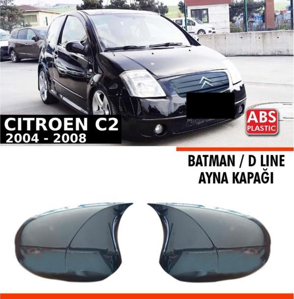 C2 Batman Ayna Kapağı Piano Black / 2004 - 2008 - Image 1