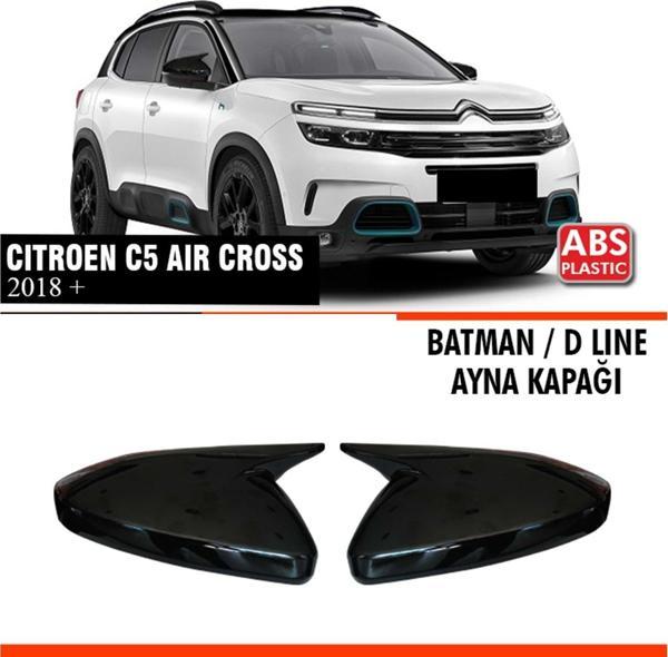 C5 Aircross Batman Ayna Kapağı Piano Black / 2018 Sonrası - Image 1