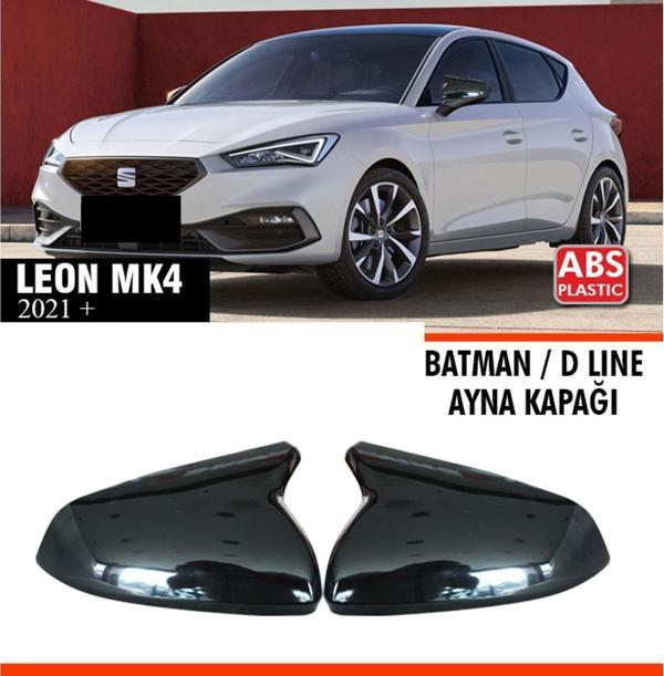Leon Mk4 Batman Ayna Kapağı Piano Black / 2021 - - Image 1