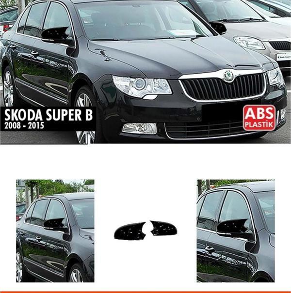 SuperB Mk2 Batman Ayna Kapağı Piano Black / 2008-2015 - Image 1