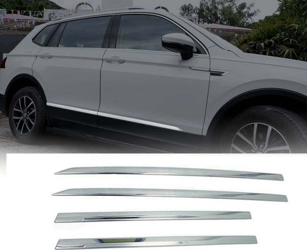 Volkswagen Tiguan Uyumlu 2008 2015 Yan Kapı Çıtası Krom - Image 1