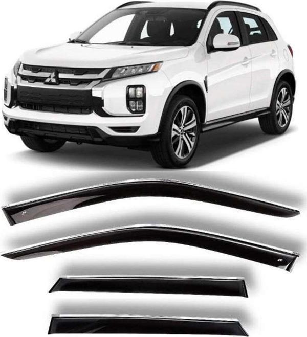Toyota Rav Uyumlu 4 2014 2018 Kromlu Cam Rüzgarlığı İthal - Image 1
