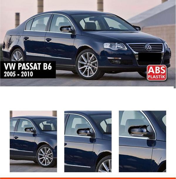 Passat B6 Batman Ayna Kapağı Piano Black / 2005-2010 - Image 1