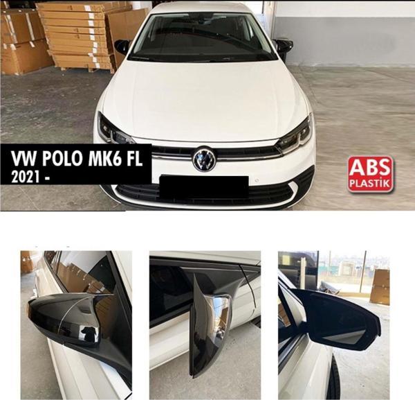 Polo Mk6 FL Batman Ayna Kapağı Piano Black / 2018 - - Image 1