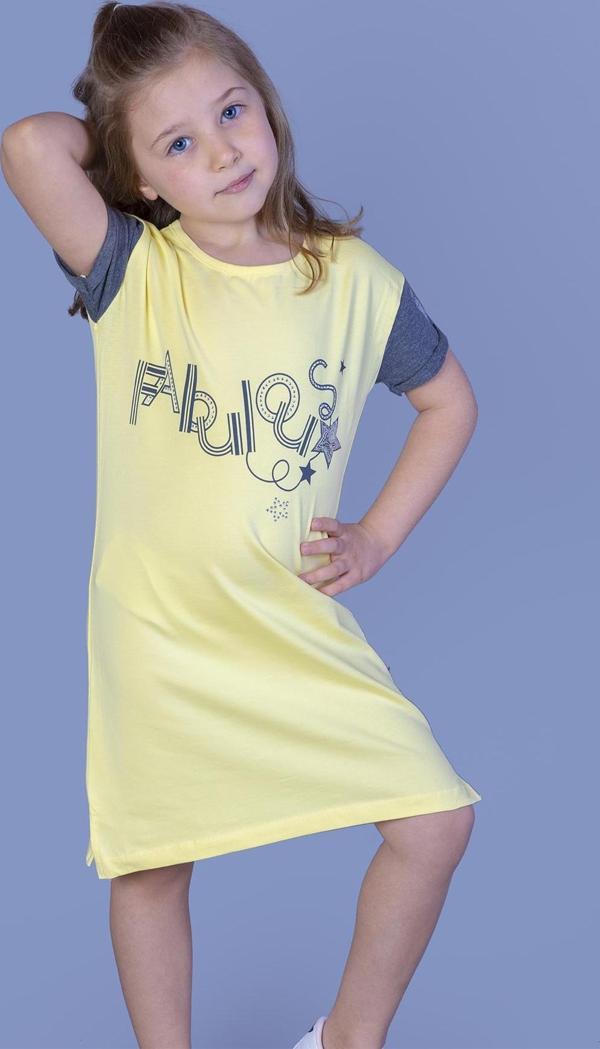 Toontoy Kız Çocuk Pul Payet Elbise - Image 1