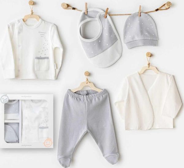 Andywawa Mommy's Little Star5'li Hastane Çıkış Seti AC25700 - Image 1