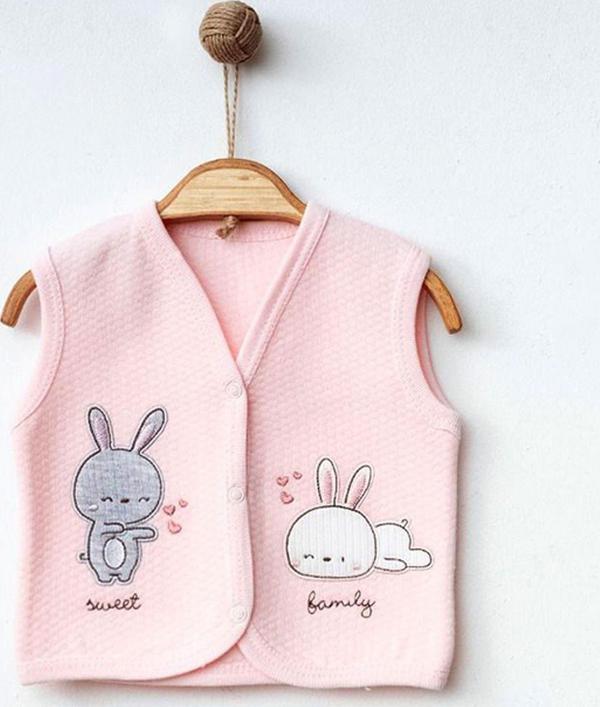 Ekebaby Sweet Family Lüx Kapitone Yelek 44118 - Image 1