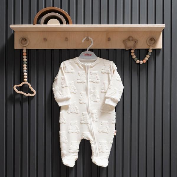Tiffany Baby Big Bear Theme Fermuarlı Patikli Tulum 36040 - Image 1