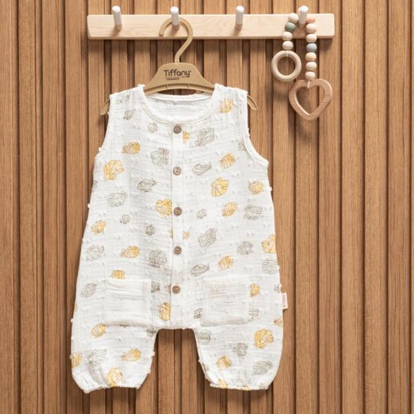 Tiffany Baby Müslin Sea Shell Theme Atlet Tulum 62023 - Image 1