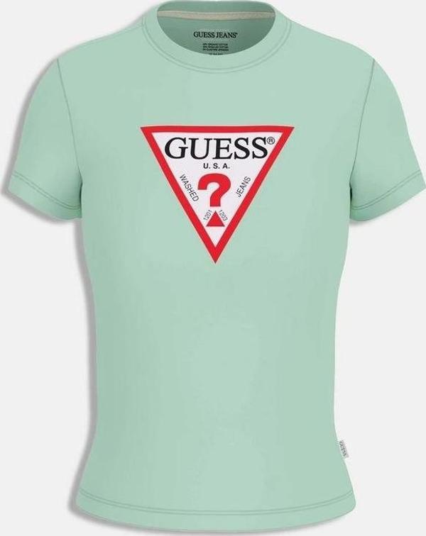 Mavi Yeşil Slim Fit T-shirt Iconic Mid Organic Stretch - Image 1