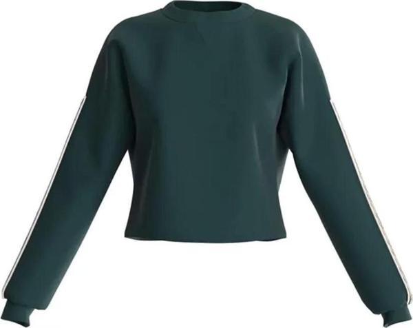 Guess Kadın Siyah Kadın Bisiklet Yaka Sweatshirt - Image 1