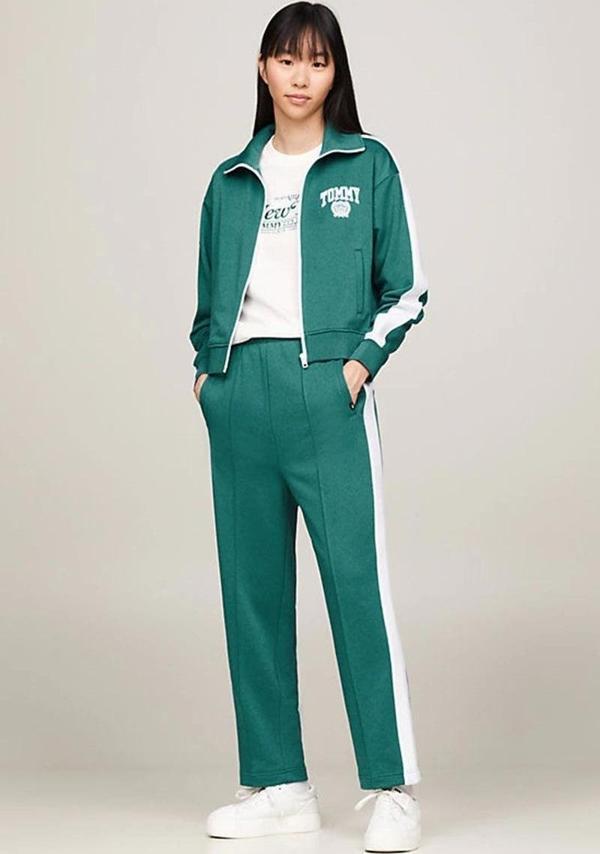 Tommy Hilfiger Kadın  Varsıty Geniş Kesim Pantolon - Image 1
