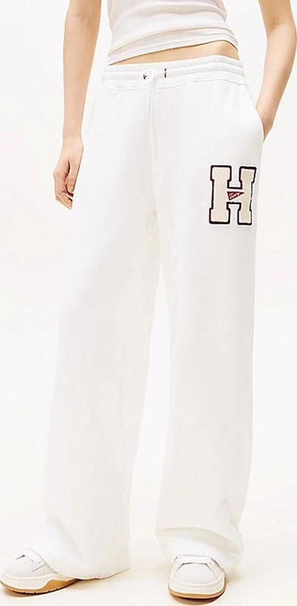 Tommy Hilfiger Kadın Beyaz Jogger Eşofman Altı - Image 1