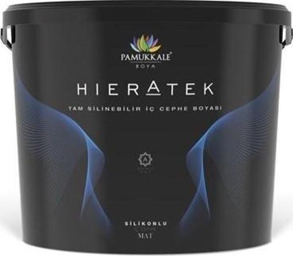 Pamukkale HieraTek İpek Mat Silikonlu Tam Silinebilir İç Cephe Boyası 15 Lt Berrak - Image 1