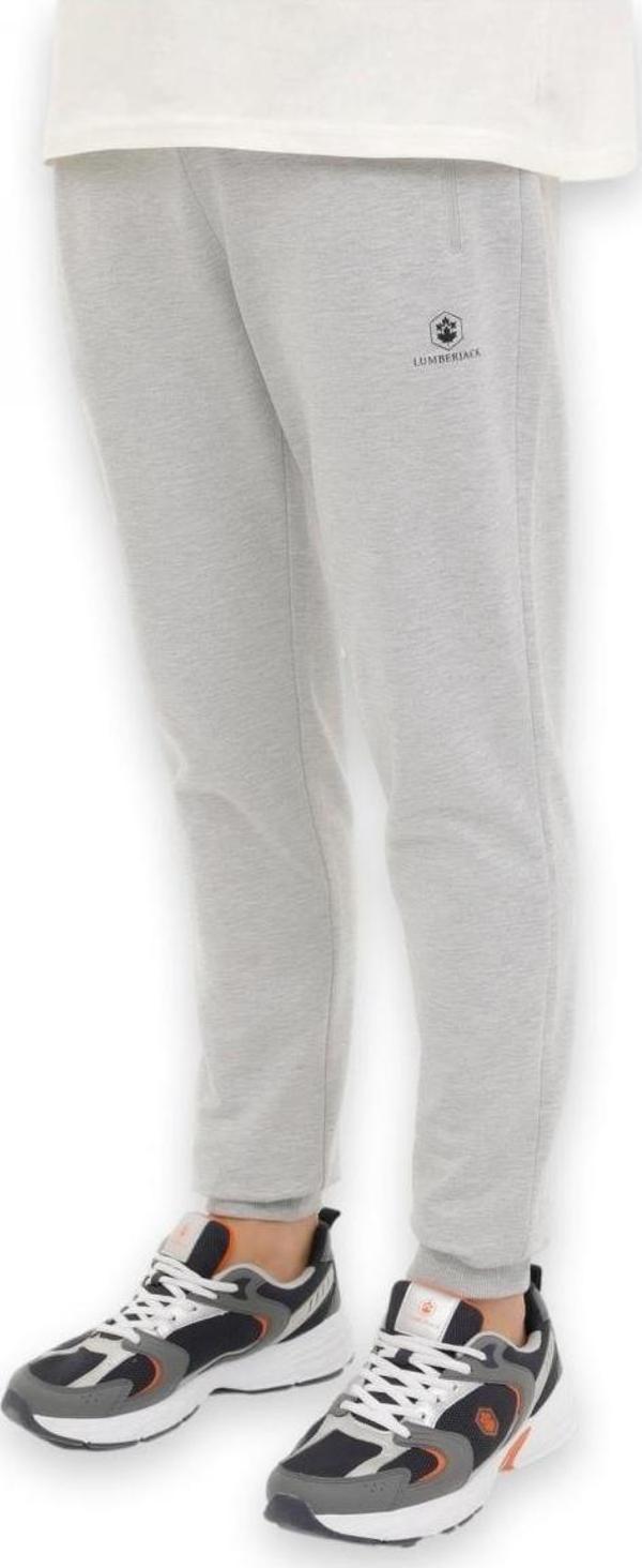Lumberjack Ct107 Basic Jogger Eşofman Alti Gri Erkek Eşofman Altı - Image 1
